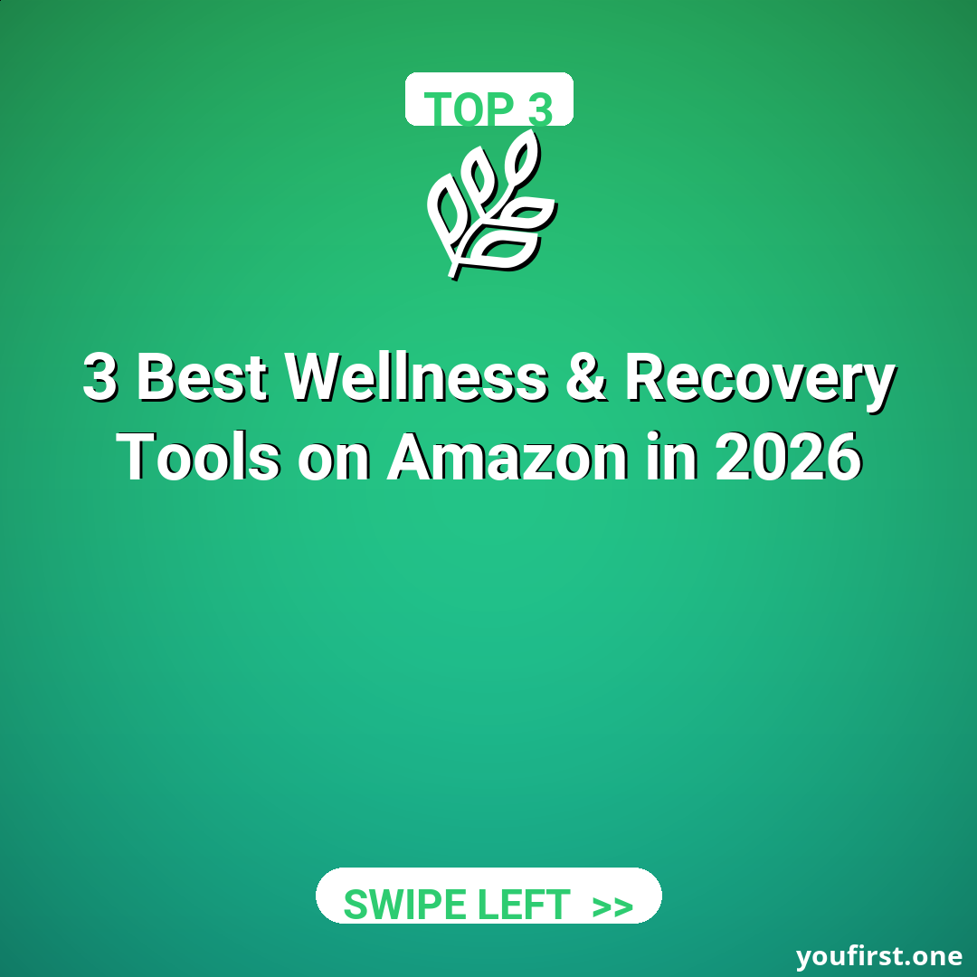 3 Best Wellness & Recovery Tools on Amazon in 2026
